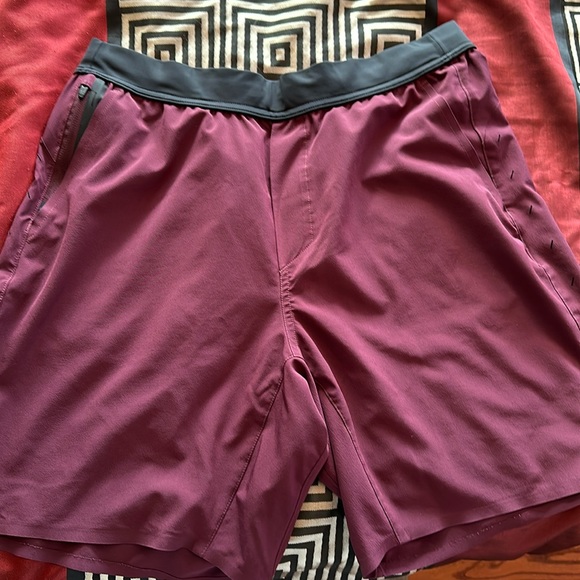 Ten Thousand Other - Ten Thousand Interval Shorts. 7 inch, unlined. Size large in burgundy